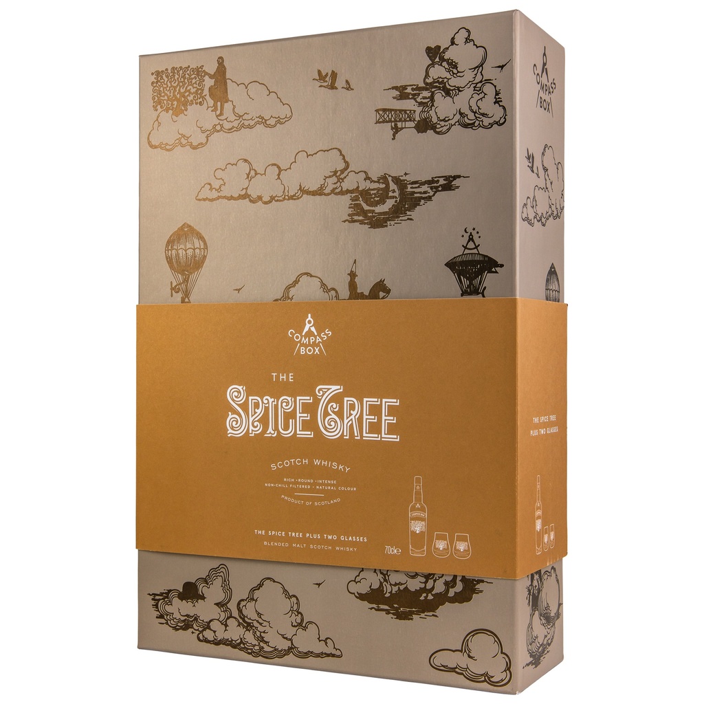 Compass Box Spice Tree Glass Pack