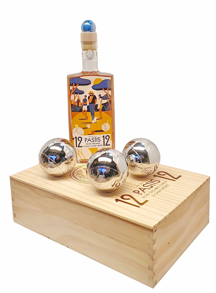 Pastis 12/12 Gift Pack Pétanque