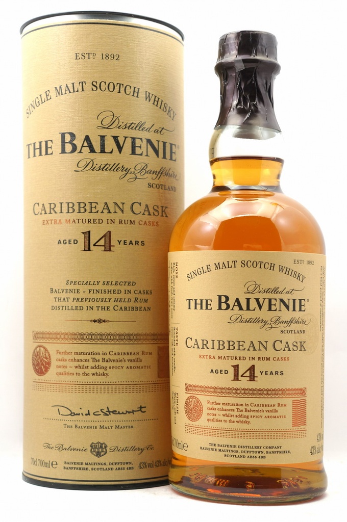 Balvenie 14 Years Caribbean Cask