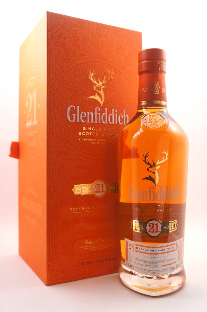 Glenfiddich 21 Years Rum Cask