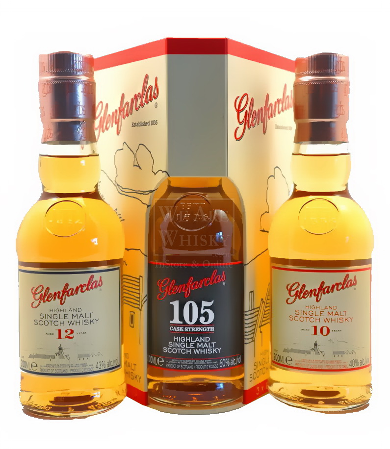 Glenfarclas Tripack 10y/12y/105