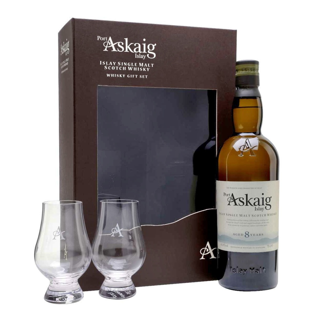 Port Askaig 8 Years Gift Pack