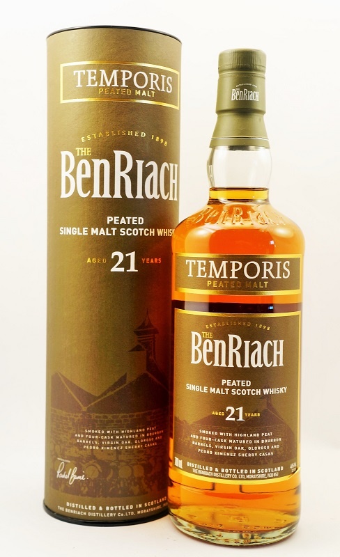 BenRiach 21 Years Temporis Peated