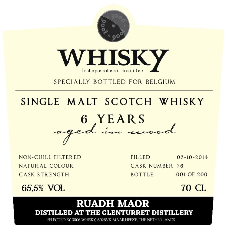 Ruadh Maor 6 Years 3006 Whisky