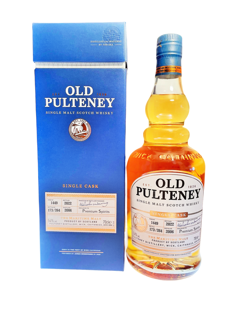 Old Pulteney 2006 15 Years Single Cask for Belgium