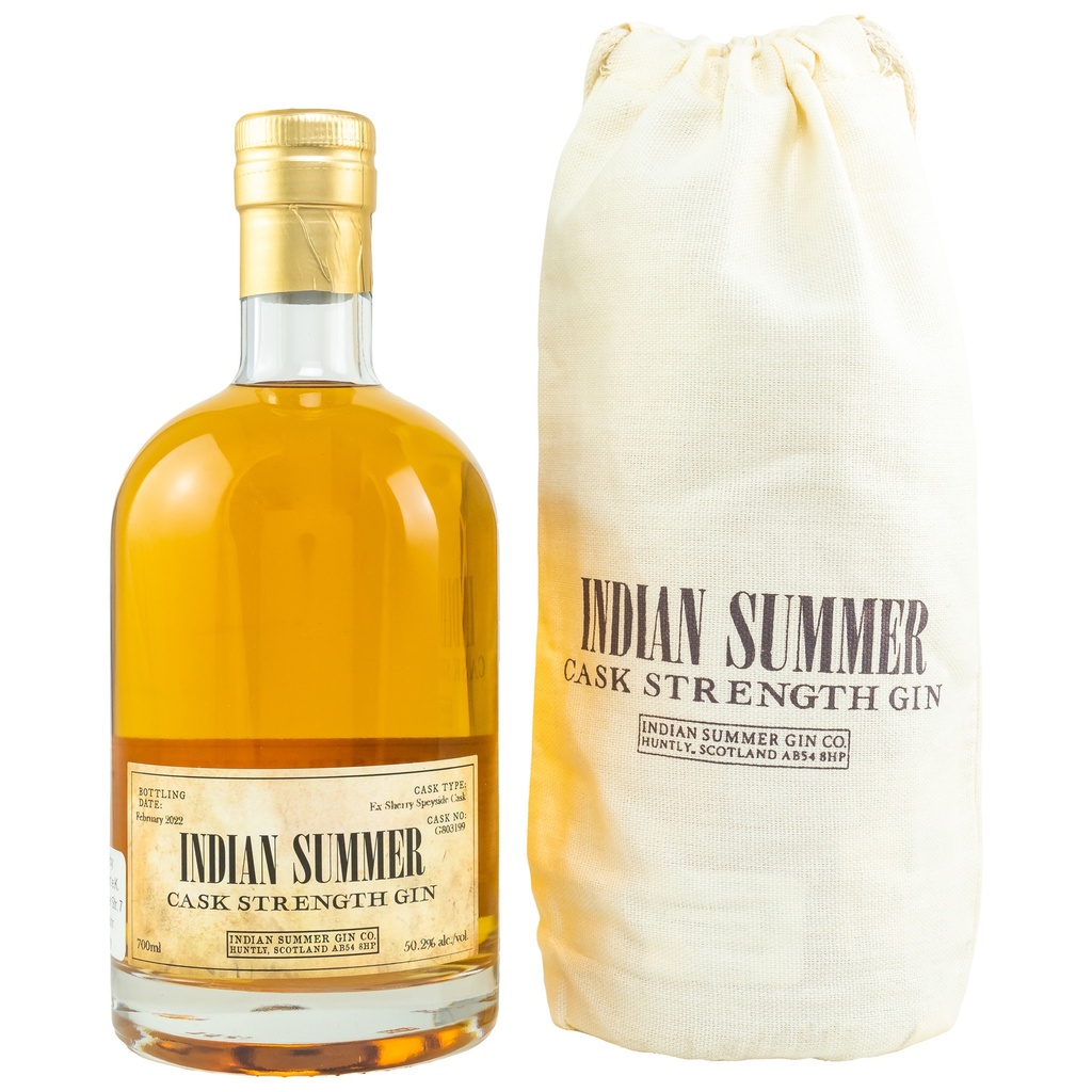 Indian Summer Gin Ex Sherry Speyside Casks