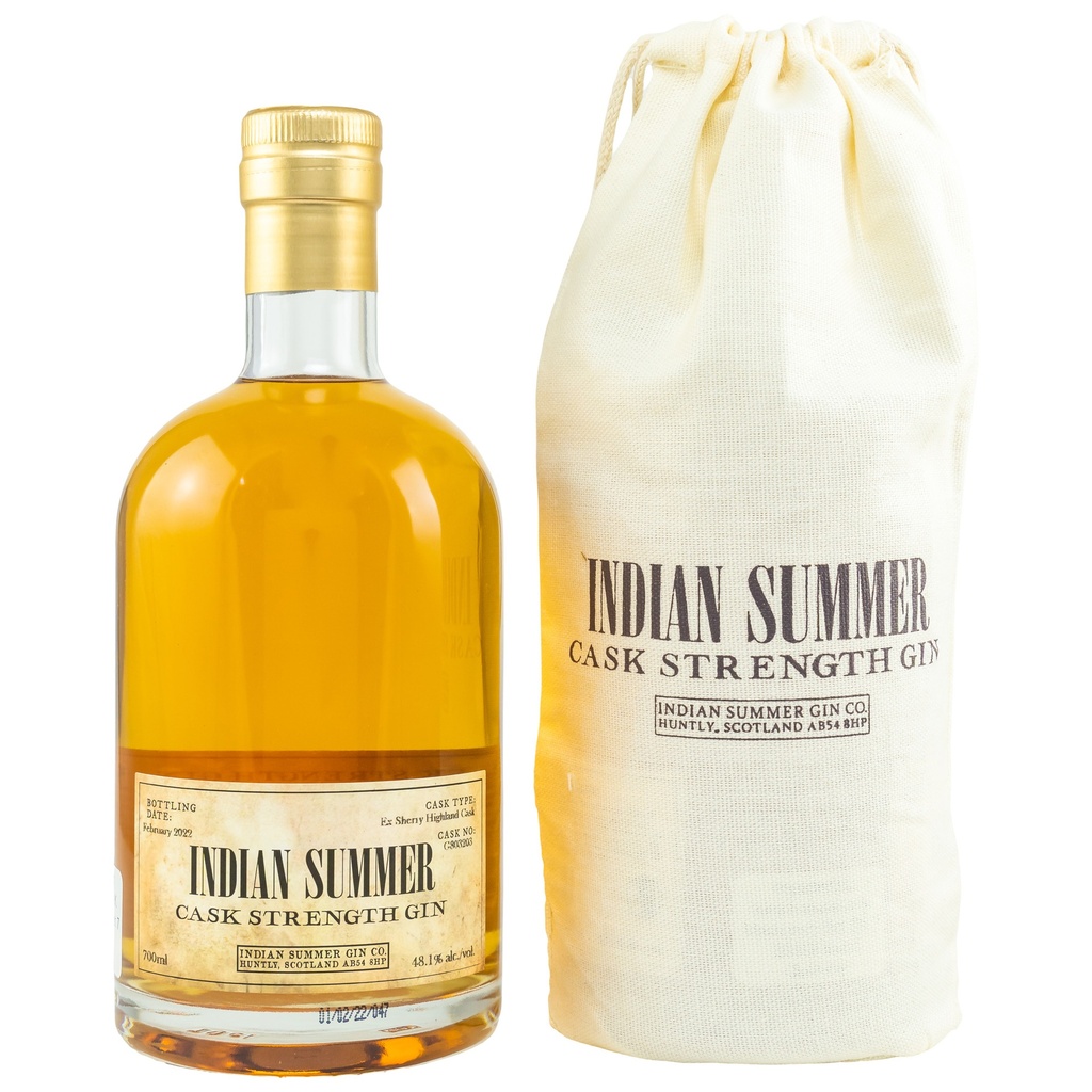 Indian Summer Gin Ex Sherry Highland Casks