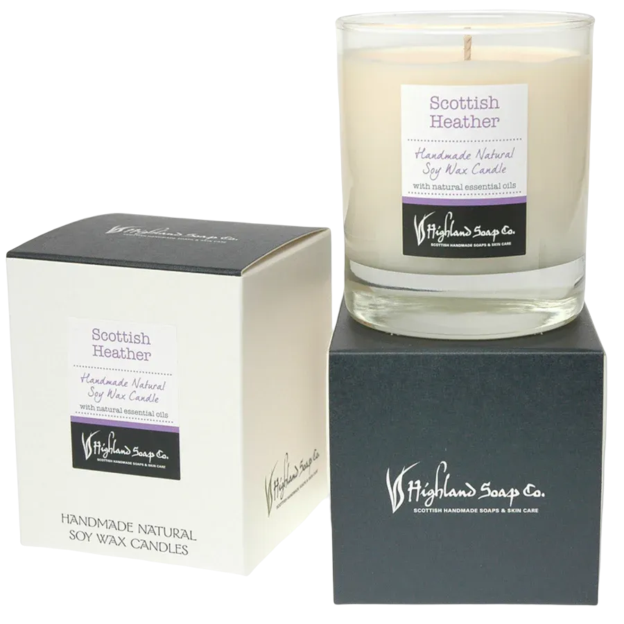 Highland Soap Co. Scottish Heather Candle
