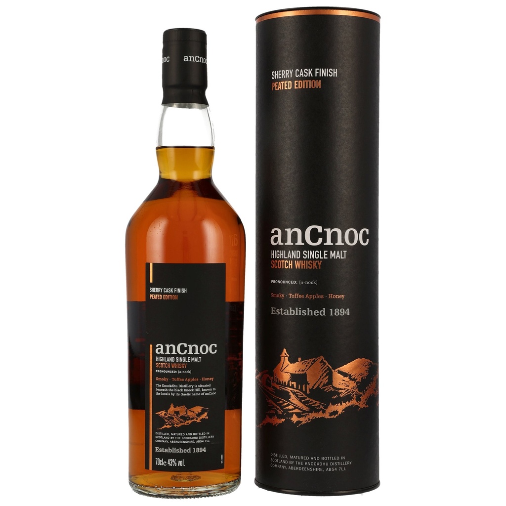 AnCnoc Sherry Peated