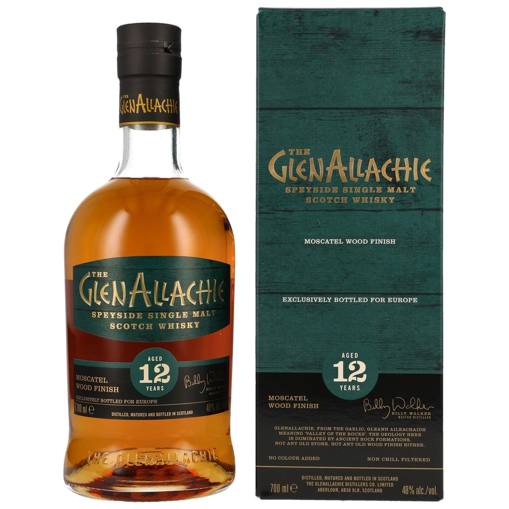 GlenAllachie 12 Years Moscatel Wood Finish