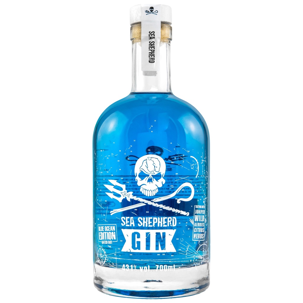 Sea Shepherd Blue Ocean Gin