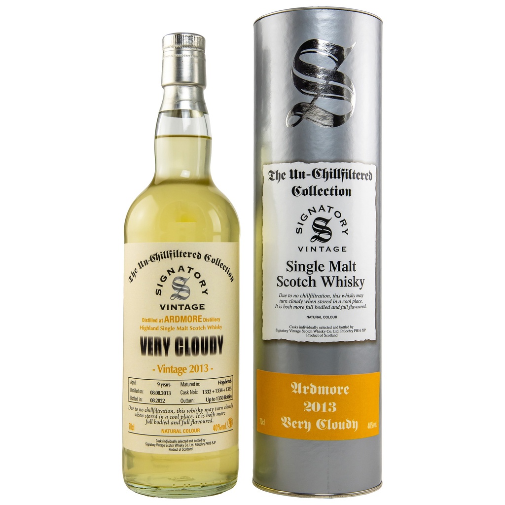 Ardmore Very Cloudy Signatory Vintage