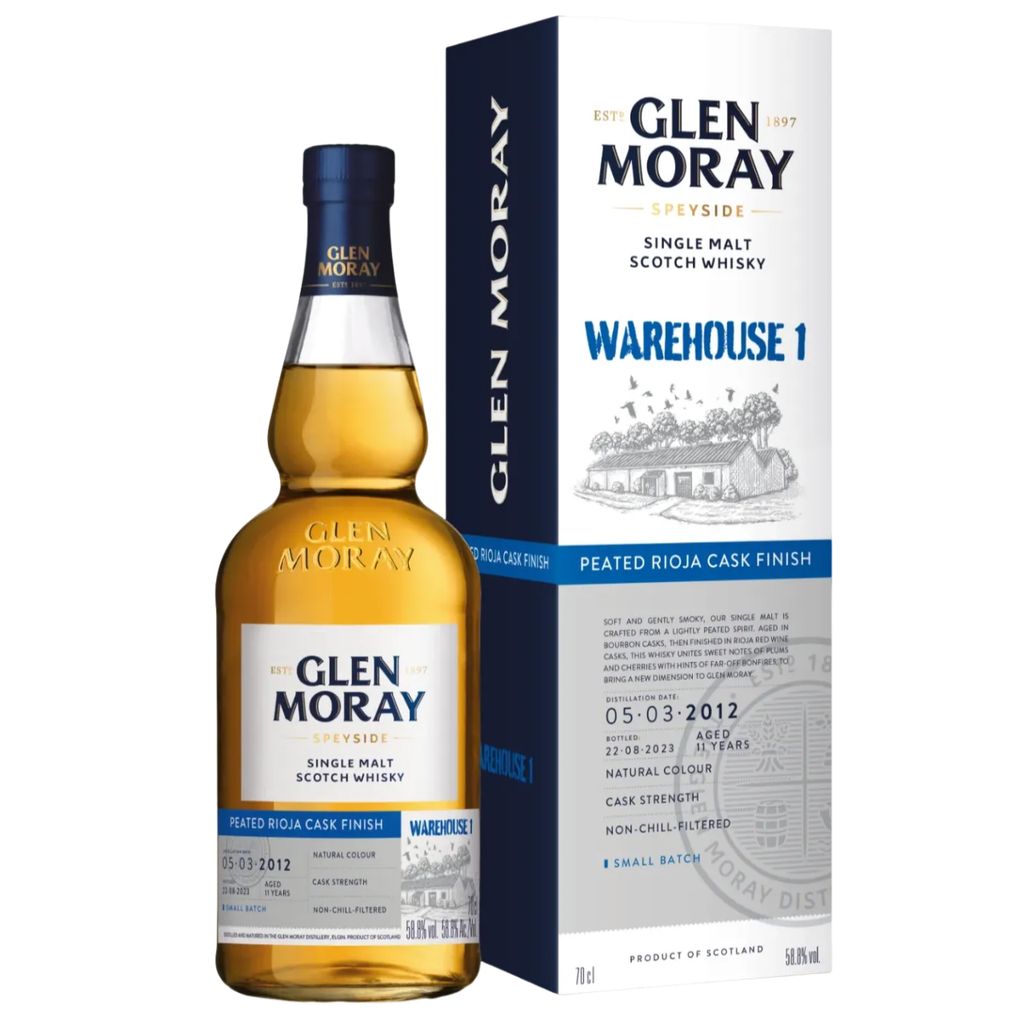 Glen Moray "Warehouse 1" Peated Rioja Finish