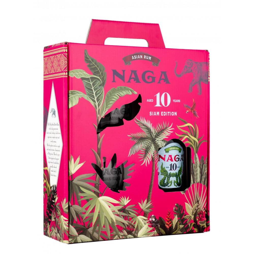 Naga Siam 10 Years Glass Pack