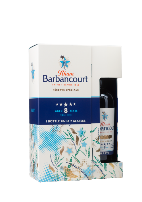 Barbancourt 8 Years Glass Pack