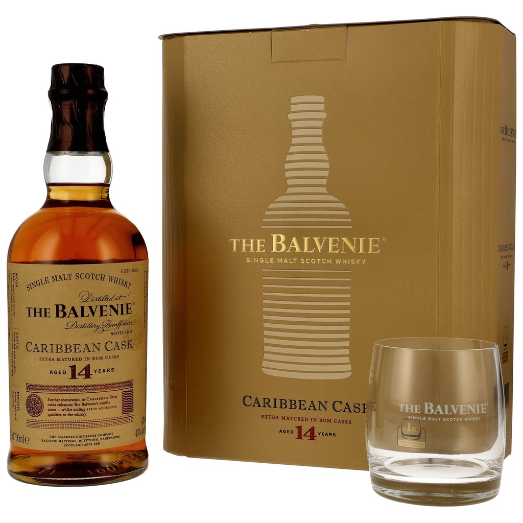 Balvenie 14 Years & Glass