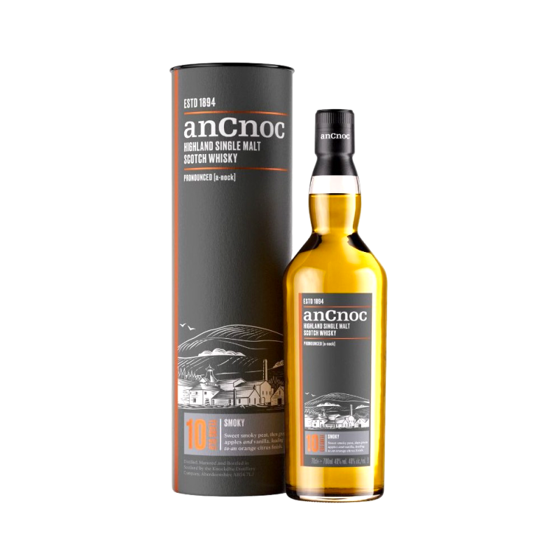 AnCnoc Peated 10 Years