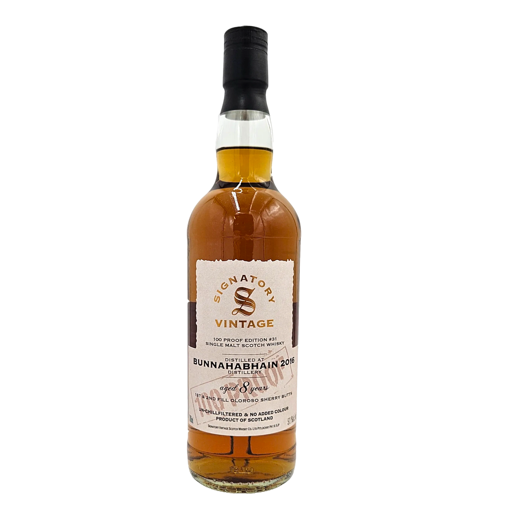 Bunnahabhain 2016 Signatory 100 Proof