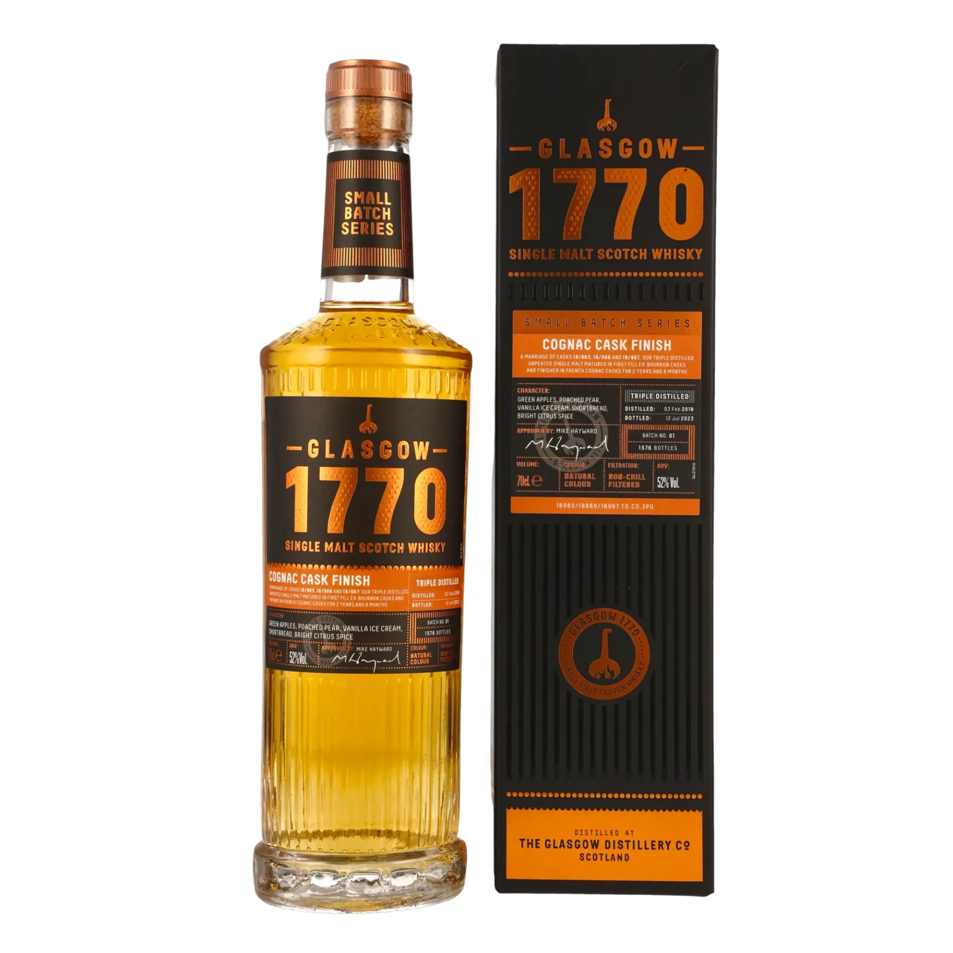 Glasgow 1770 Cognac Cask