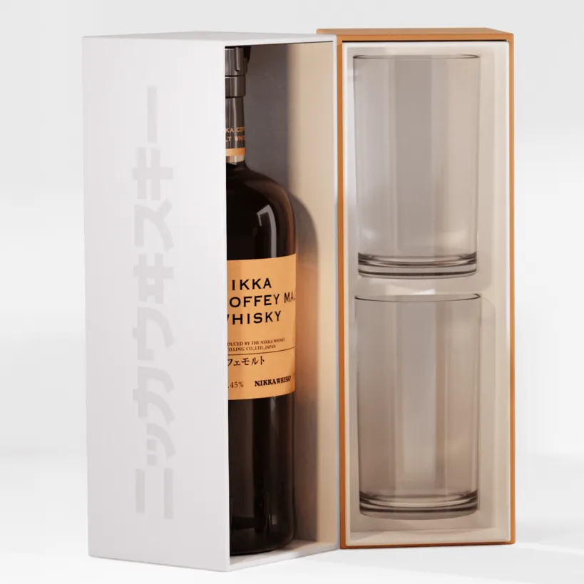 Nikka Coffey Malt Glass Pack