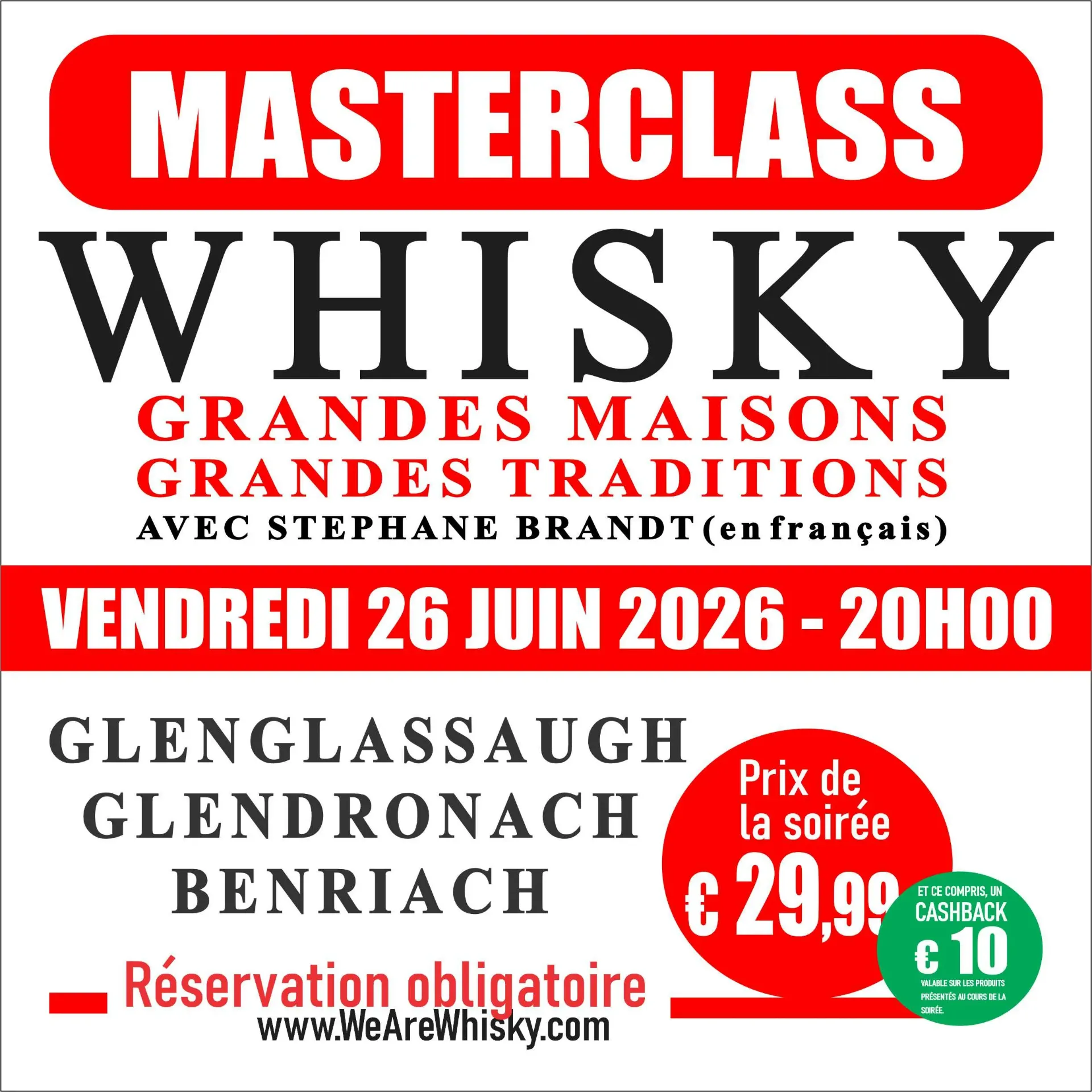 MASTERCLASS BenRiach - Glenglassaugh - GlenDronach