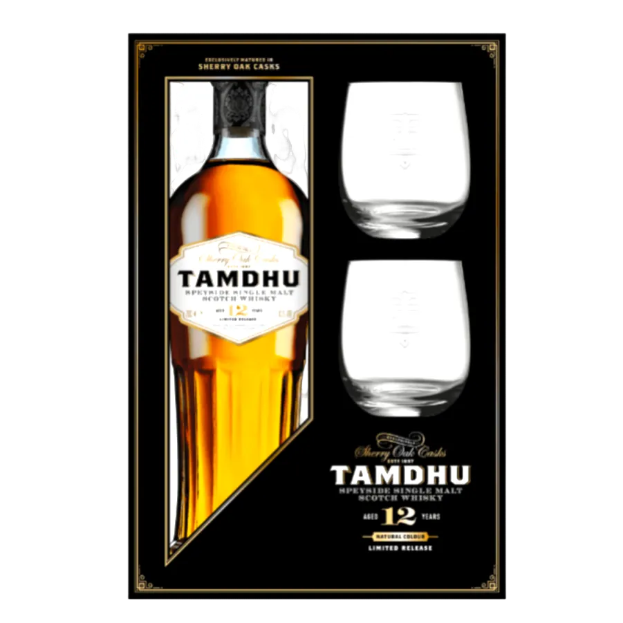 Tamdhu 12 Years Glass Pack