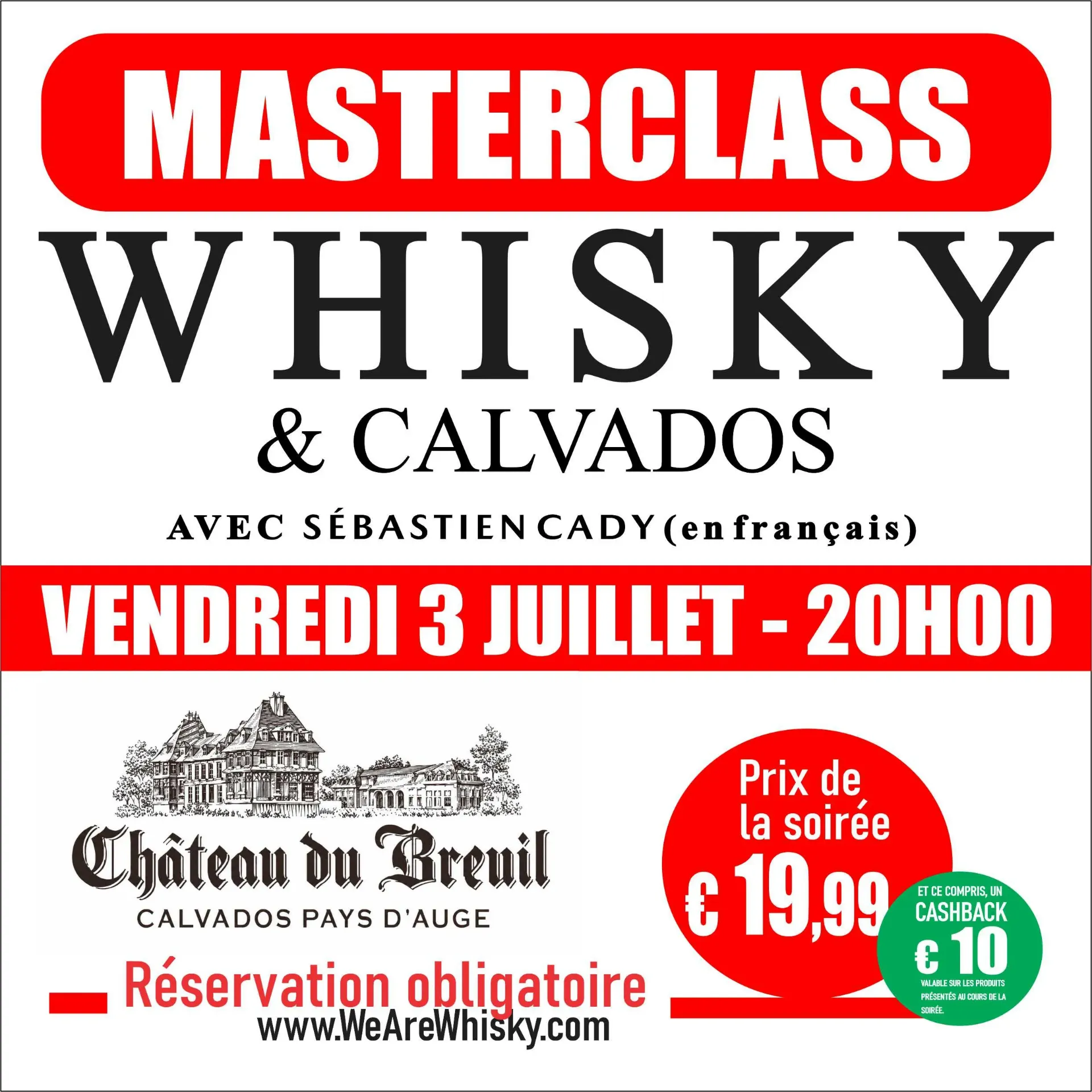 MASTERCLASS Chateau du Breuil