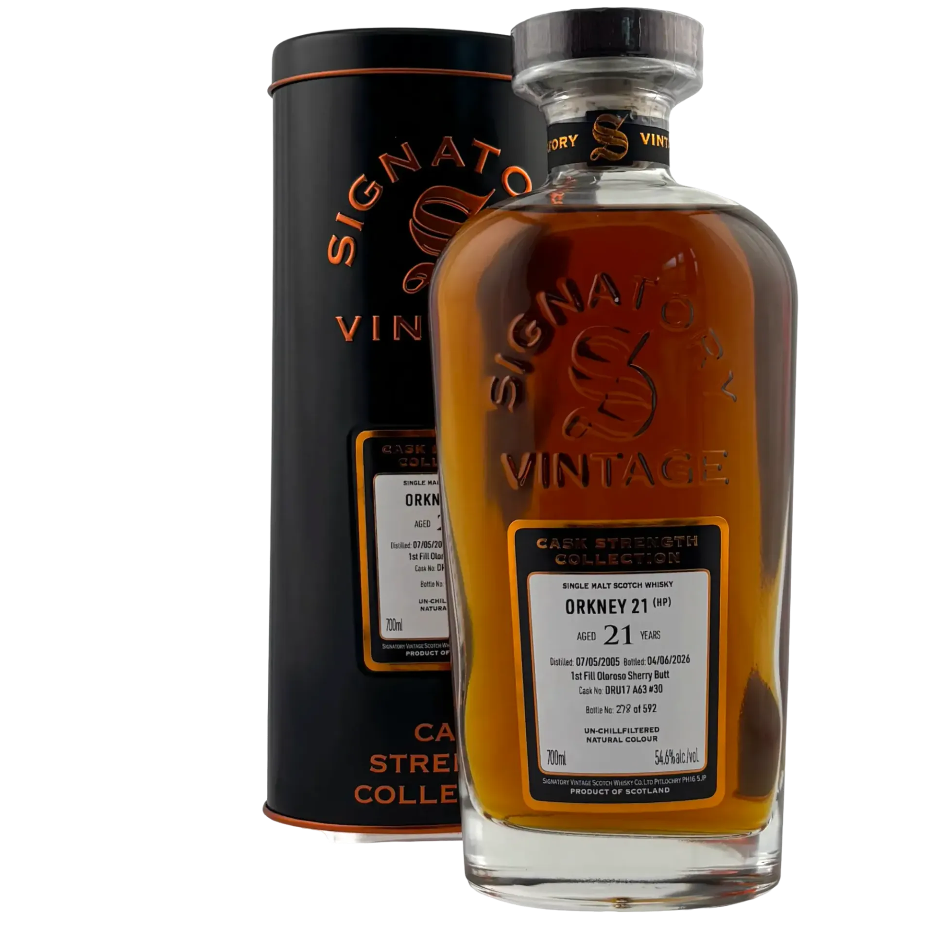 Orkney 2005 21 Years Signatory Vintage