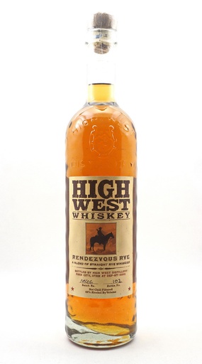 High West Rendezvous Rye