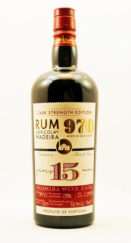 Rum 970 Pot Still Madeira Wine Matured