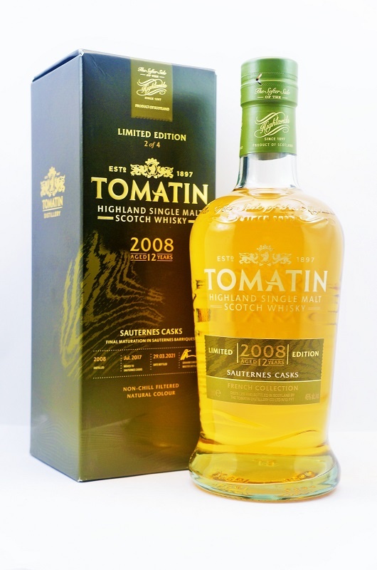 Tomatin 2008 French Collection N°2 Sauternes Casks