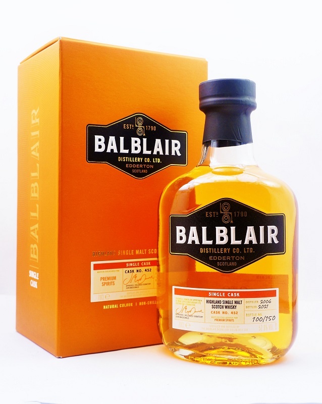 Balblair 2006 - 2021 Single Cask for Belgium