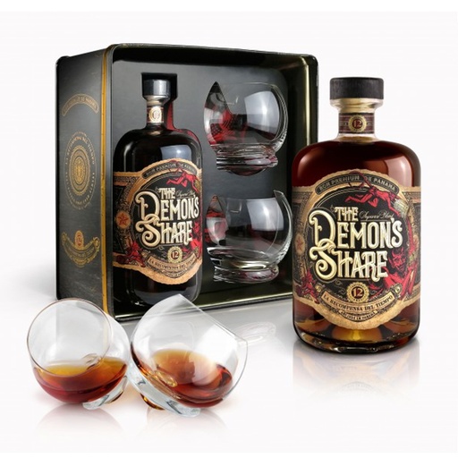 Demon's Share 12 Years Glass Pack