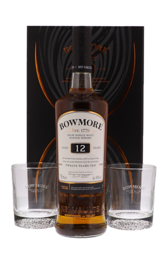 Bowmore 12 Years Glass Pack