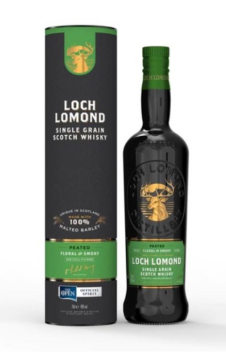 Loch Lomond Single Grain 100% Barley Peated