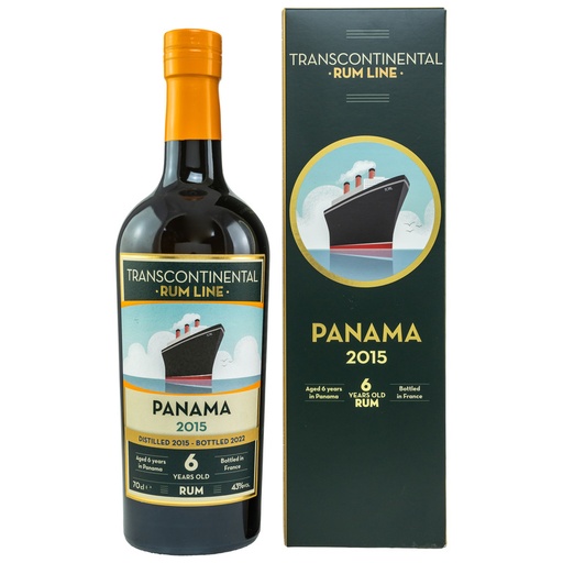 Panama 2015 6 Years Transcontinental Rum Line