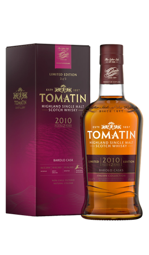 Tomatin Italian Collection Barolo Cask