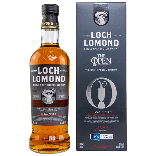 Loch Lomond The Open Edition 2023 Rioja Cask