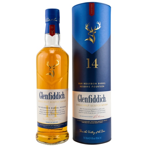 Glenfiddich 14 Years Bourbon Barrel Reserve