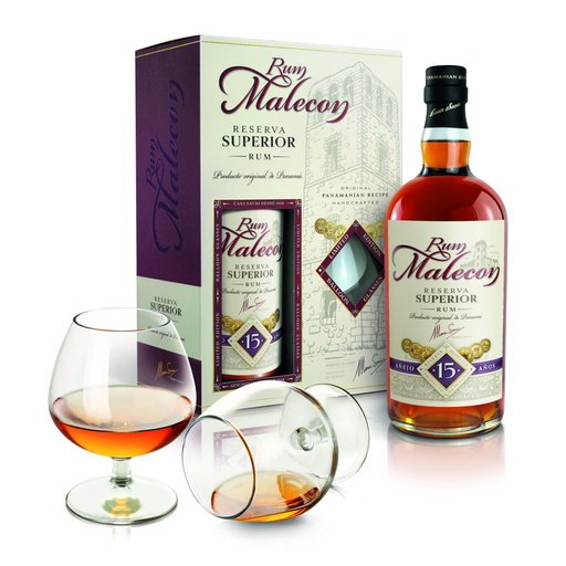 Malecon 15 Years Glass Pack