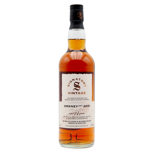 Orkney 2010 Signatory 100 Proof