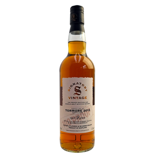 Tormore 2015 Signatory 100 Proof