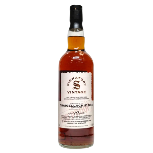 Craigellachie 2014 Signatory 100 Proof
