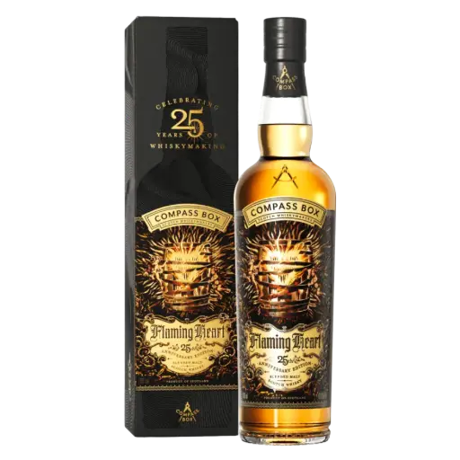 Compass Box Flaming Heart 25th Anniversary